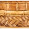 Hello Honey® 19" Natural Artisanal Bamboo & Rattan Lidded Container